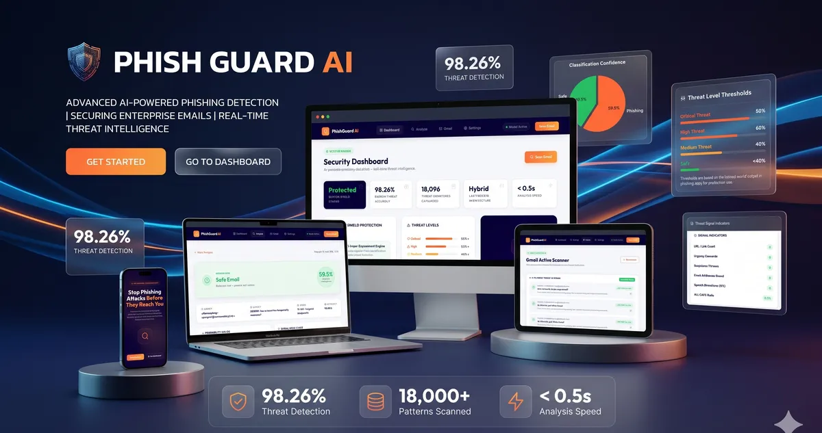 PhishGuard AI preview